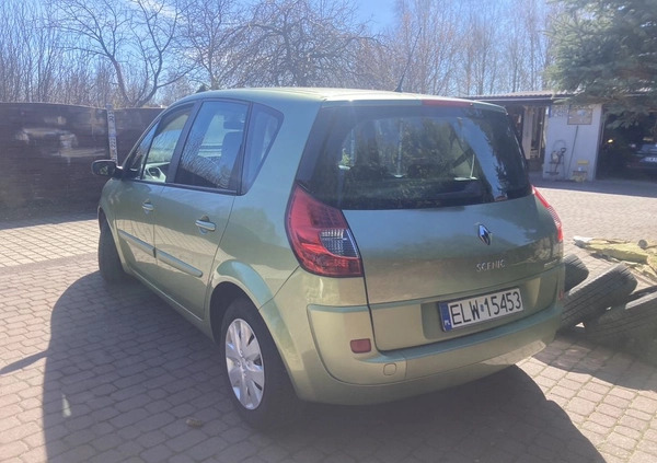 Renault Scenic cena 14200 przebieg: 131800, rok produkcji 2008 z Stargard małe 667